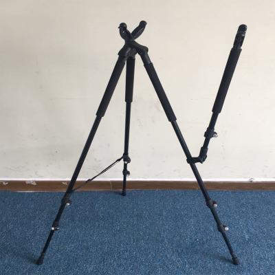 China Aluminum Alloy Shooting Support 3 Leg Tripod Stick for sale