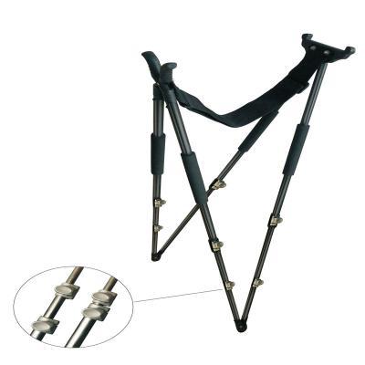 China 4 shooting sticks with adjustable legs in height from 95 cm to 175 cm BR-GS092S-CPCM for sale