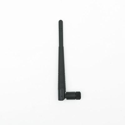 China From Manufacturer wifi2.4G 5G Small S Wholesale Custom External Antenna 3dBi Connector For Router Security Camera Rub Band 157MM Omnidirectional Times Rubber Antenna for sale