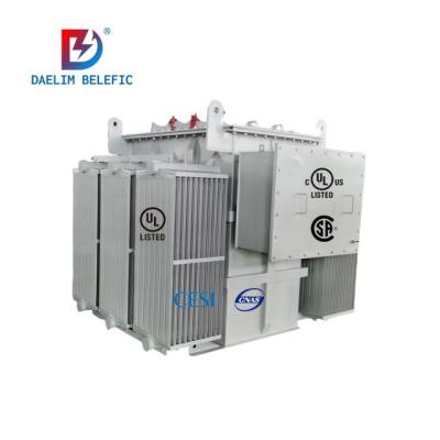 China Farms 22kv 34.5kv 2mva Step Down Solar Oil Immersed Transformer 900kva 500 KVA 300kva 700kva for sale