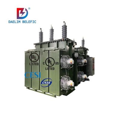 China Solar farms 13.2kv 13.8kv 24.94kv 34.5kv 1500kva 2500kva 1000kva 100 kva subestacion transformer for sale