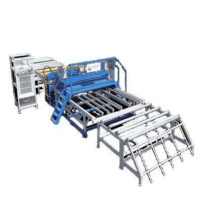 China Construction Works Automatic Welded Reinforcement Wire Mesh Making Machine Production Line for sale