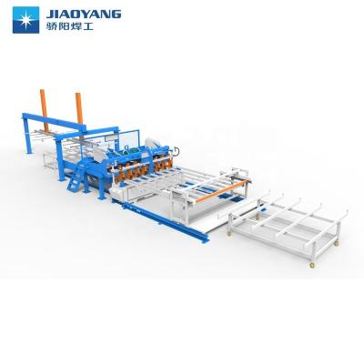 China Construction worksÂ   High Quality Overhead Welded Barrier Wire Mesh Machine for sale