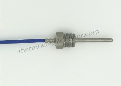 China IDT portátil del termopar, IDT de rosca del sensor de temperatura del alambre Pt100 del silicio 3 en venta