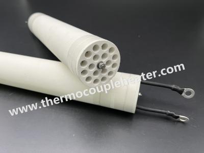 China Ceramic Bobbin Heater cylindrical ceramic heating elements For Air Heating zu verkaufen