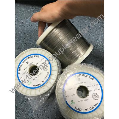 Chine Fil de résistance nichrome 80 fil de nickel chrome bobine Cr20ni80 fil de 6 mm 4 mm fil de nichrome pour le chauffage de cartouche à vendre