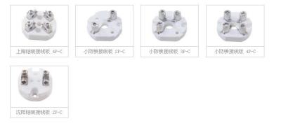 China Ceramic Terminal Block Thermocouple Parts And Components For Thermocouple Head for sale