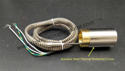 중국 Hot Runner Nozzle Copper Microtubular Coil Heaters With Thermal Protection Cover 판매용