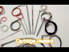 electric cartridge heater element with flexible metal tube