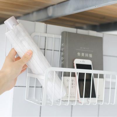 China Sustainable Hanging Storage Bin Basket With Open Front For Organizing Kitchen Cabinets, Cupboards, Pantries, Shelves for sale