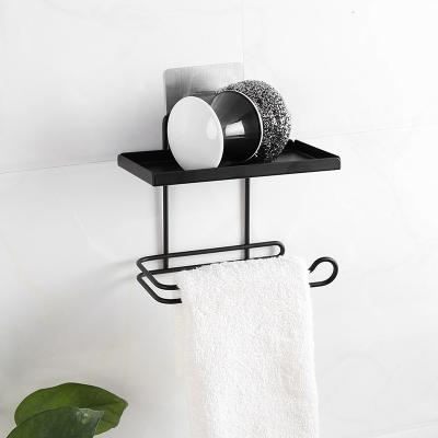 China Small Bathroom Creative Nail-free and Hole-free Storage Rack Toilet Paper Roll Toilet Paper Object Storage for sale