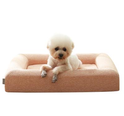 China Wholesale Canvas Bed Canvas Dog Pet Travel POP DUCK Maker Orthopedic Cotton Memory Foam Cushion for sale