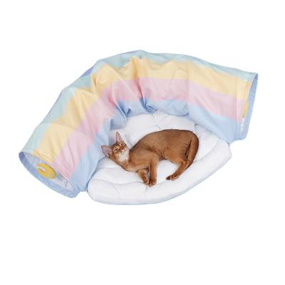 China Breathable Sell Well Factory Supply Interesting Price Cute Soft Cat Tunnel Bed Pet Pet Beds for sale