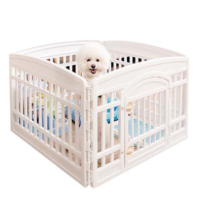 China Breathable POP DUCK Portable Folding Puppy Dog Cat Cages Houses Plastic Pet Playpen for sale