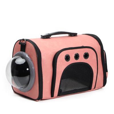 China Guaranteed Quality Unique Cross POP DUCK Breathable Body Bag For Luxury Pet Portable Pet Bag for sale