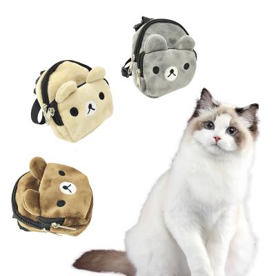 China POP DUCK Printed Viable Outdoor Travel Pet Dog Bag Cute Animal Harness Carry Backpack Small for sale