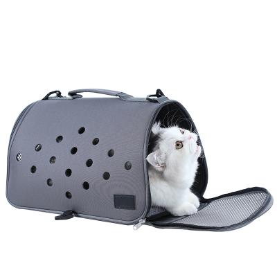 China POP DUCK Portable Canvas Rabbit Cage Capsule Bubble Cat Ferret Viable Breathable Durable Carrier Bag For Outdoor Travel for sale