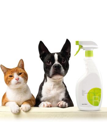 China POP Stocked DUCK Cleaning Sets 500ml Customized Germicidal Cleaner Cat Dog Pet Deodorant Spray for sale