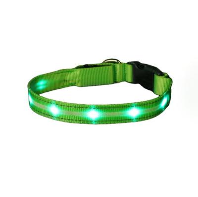 China Promotion low price guaranteed quality personalized glowing led pet collar pets dog collars for sale