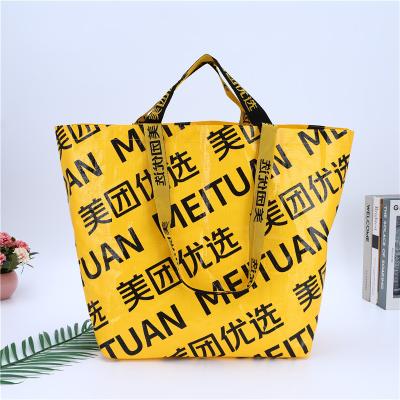 China Custom Made Pink Reclycled Fashion Good Quality Canvas Cotton Jute Tote Woven Shopping Bag for sale