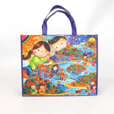 China Reusable Reusable Eco Friendly Non Woven Bag Promotion Laminated Non Woven Bag Christmas for sale