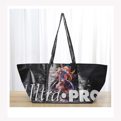 China Reclycled Retail Extra Large Large PP Non Woven Shopping Bags With Lamination Reusable Foldable for sale