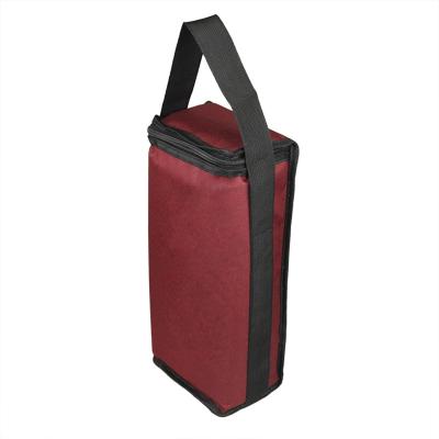 China Insulated Reusable Eco Friendly Portable Camping Bag Insulated Wine Bottle And Cheese Cooler With Handle for sale