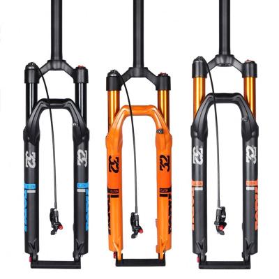 China BMX Good Quality Ebike Fork Bicycle all-Aluminium Fork MTB Road Bike Hydraulic Lock-out Air Suspension Fork for sale