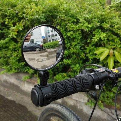 China Mountain Bikes Universal Bicycle Mirror Handlebar Rearview Mirror for Bicycle Motorcycle 360 Rotation Adjustable for Bike Riding Cycling Mirror for sale