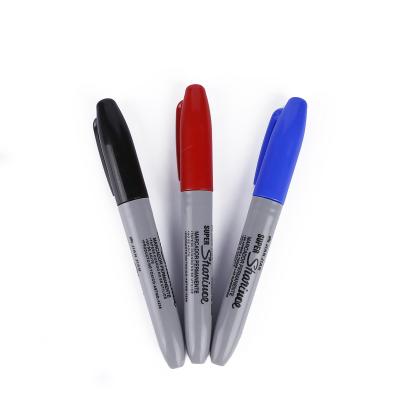 China High Quality PP Non-Toxic Safety Color Marker Set Water Resistant Waterproof Permanent Markers for sale