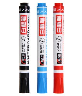 China JL-8021 Classic Whiteboard Marker Vivid Color Durable Fiber Tip Easy Erasing And Writing Smoothly for sale