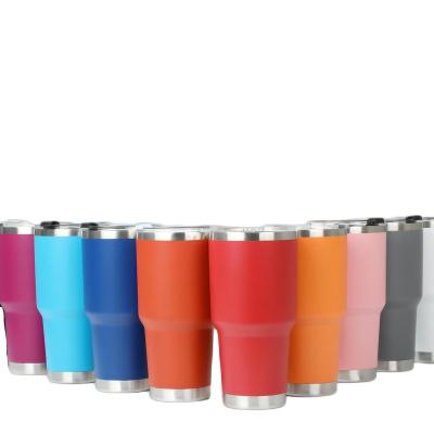 China Viable Popular Creative 30oz Stainless Steel Spray Car Cup Ice Bar Cups Insulated Cups for sale