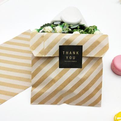 China Recyclable Kraft Bread Paper Bag With Window Avoid Oil Love Grill Hand Made Paper Bag Takeaway Food Package Baking Bags for sale