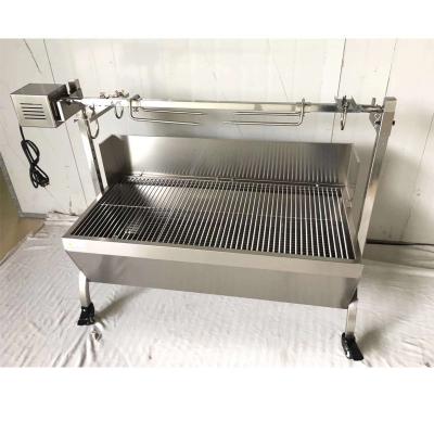 China BBQ Adjustable Height Adjustable Motor Auto Rotate With Bracket For Grilling Whole Lamb for sale