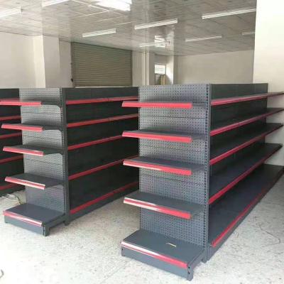 China Supplier/Corrosion Protection Factory Price Retail Shop Display Rack Supermarket Shelves Shop Shelves Gondola Shelf Rack For Store for sale