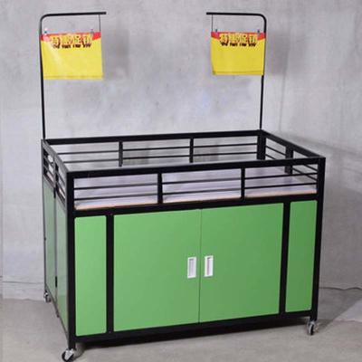 China Advertising display discount Fangguan supermarket folding promotion table float pharmacy shop price car display rack try to eat promotion table for sale