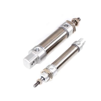 China Hotels MA25 Series Mini Pneumatic Air Cylinder Double Acting Stainless Steel Telescopic Electric Cylinder for sale