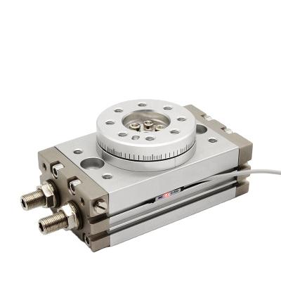 China Hotels Smc Type Msqb 90 Pneumatic 180 Degree Rack And Pinion Actuator Swing Table Air Pneumatic Cylinder for sale