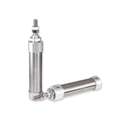 China Hotels Cdj2b Cj2b Around Small Mini Double Acting Single Acting Stainless Steel Air Magnetic Pneumatic Cylinder for sale