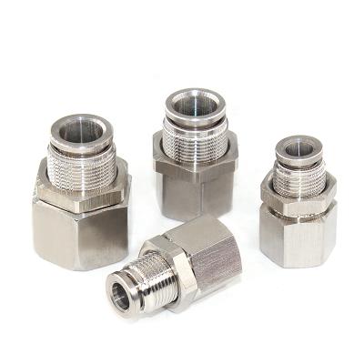 China Pneumatic Cylinder Pipe Gaskets Hotels Stainless Steel Thread Internal Diaphragm Joint Solenoid Valve Connecting Equipment for sale