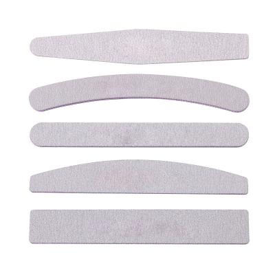 China The Care Emery Board Manicure Pedicure Professional Nail Art Factory Logo Double-Sided Nail File Set Custom Made 100/180 Grit Nail Files for sale