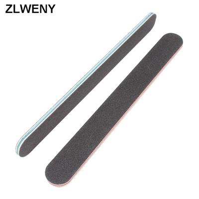 China Nail Care Guangzhou Nail File 80/80 Printing Logo Wholesale Professional Nail Files 2020 for sale