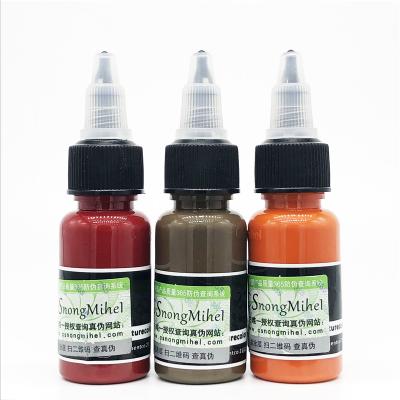 China Professional Digital Permanent Makeup Machine Tattoo Ink Set 16 Colors 15ML Colors 15ML Tattoo Pigment Ink for sale