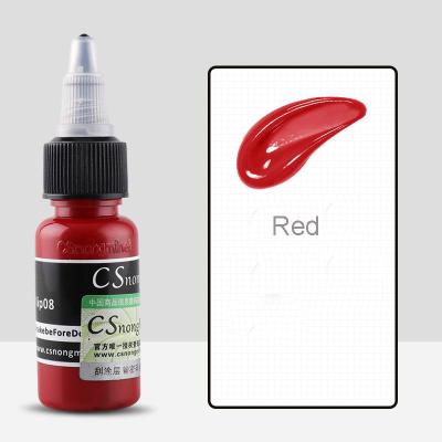 China Hot Selling USA Dynamic Ink Digital Permanent Makeup Machine Rose Red Colors Lip Tattoo Ink For Permanent Makeup for sale