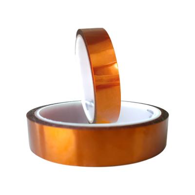 China Hot Selling High Temperature Resistance Pi Tape Silicone Adhesive Film MASKING Tape For Data Cable for sale