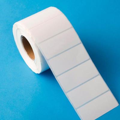 China Blank Heat Sensitive Sticker Roll Label Thermal Paper Direct Label In 100x150x250pcs/rolls Thermal Label Roll for sale