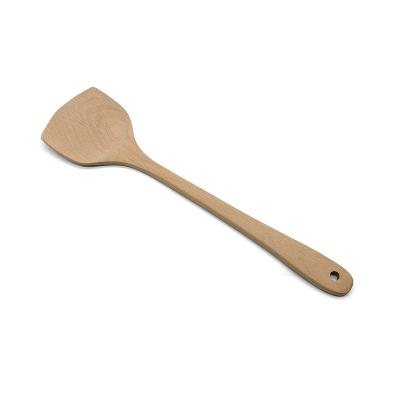 China Sustainable Beech Wood Cookware Dinner Food Mixing Wok Shovels Supplies for sale