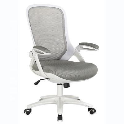 China Desk Sillas De Oficina White Rotating Computer Chairs Modern Mesh Executive Office Chair Ergonomic Swivel for sale