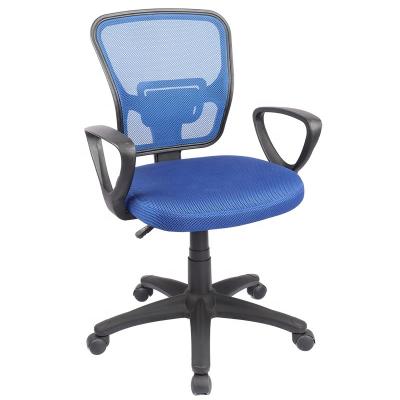 China (Size) Mid-Back Small Adjustable Mesh Ergonomic Chairs Task Computer Office Chairs Desk With Armrests for sale