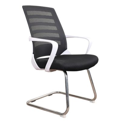 China Cooling Mesh Visitor Chair Executive White Office Chair For Waiting Reception Room for sale